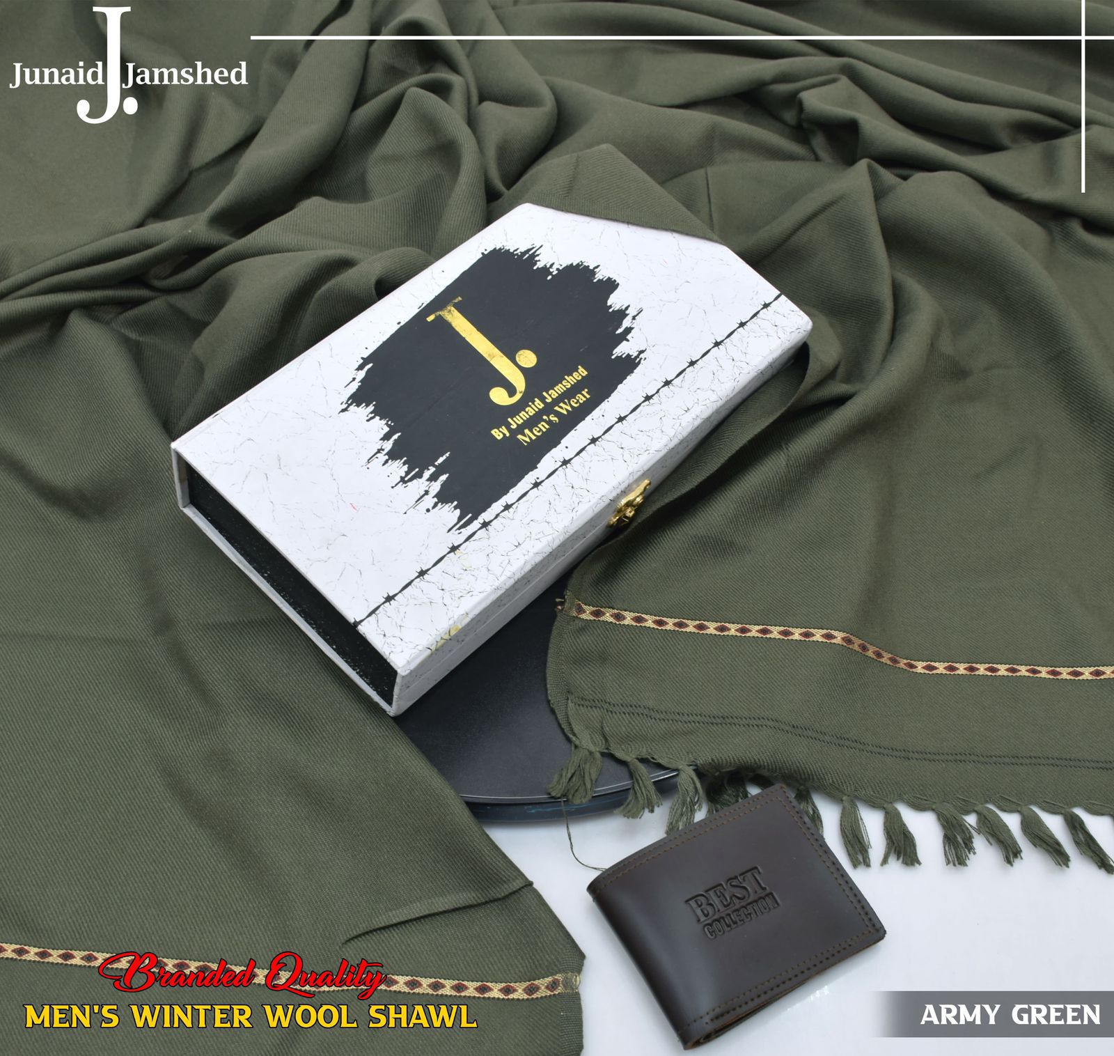 Premium Winter Wool Shawl Collection 2025/26 – J. (Junaid Jamshed) Soft Stitched Shawls ✨